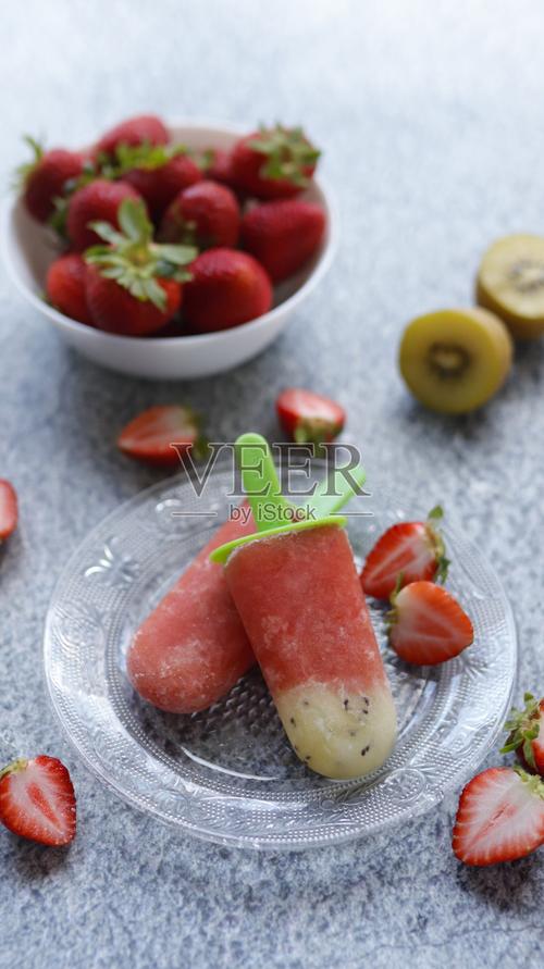 夏天的冷冻食品照片摄影图片